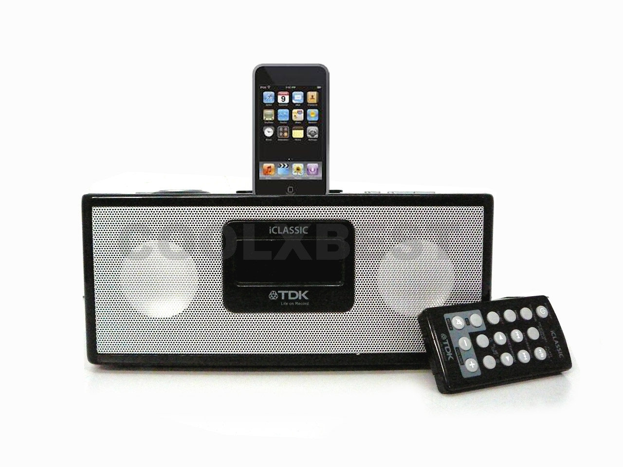 TDK iCLASSIC SPEAKER DOCK for iPOD Dual Alarm FM Radio Enhanced Bass